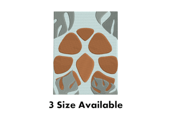 Abstract Floral Embroidery Pattern Review for Boutiques