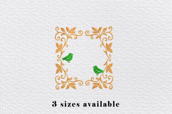Bird Frame Embroidery Design Review for Business