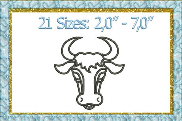 Bull Head Machine Embroidery Design Review