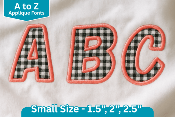 Campus Block Applique Embroidery Font Review