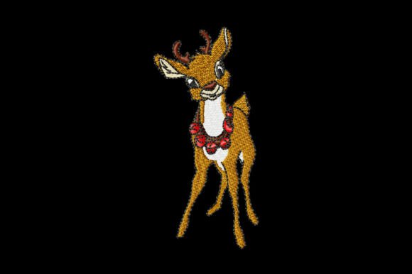Christmas Deer Machine Embroidery Design Review