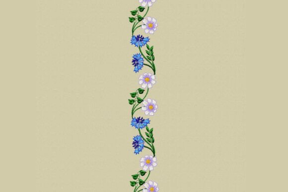 Cornflower Chamomile Embroidery Pattern Review for Etsy Sellers