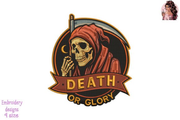 Death or Glory Grim Reaper Embroidery Review