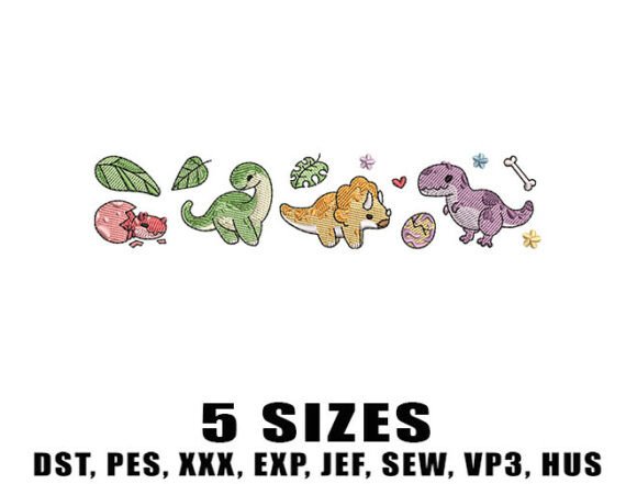 Dinosaur Kids Embroidery Design Review for Gifts