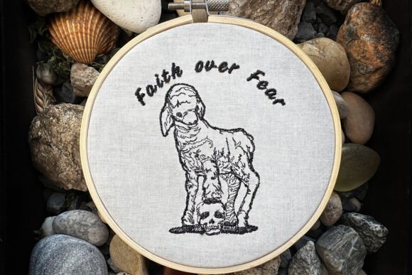 Faith over Fear Machine Embroidery Review