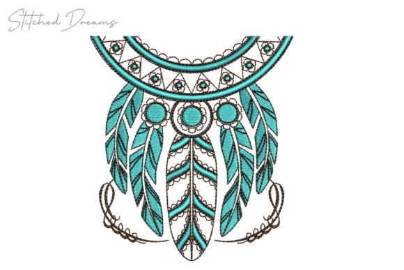 Feather Embroidery Design: A Boho Review