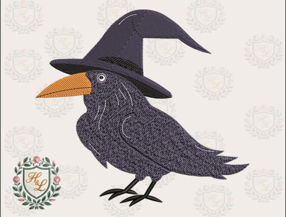 Festive Witchy Crow Embroidery Files Review