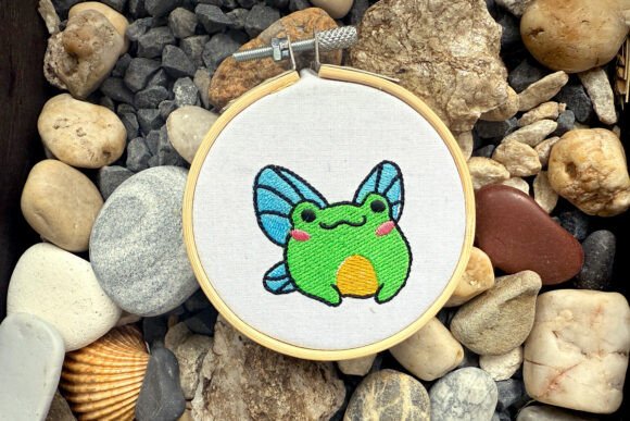 Frog with Wings Machine Embroidery Review