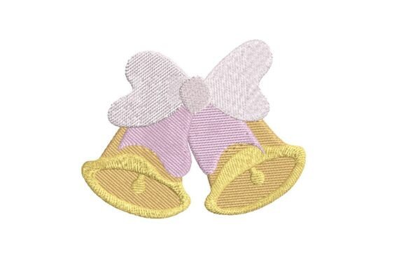 Review: Classic Wedding Bells with Bow Embroidery Design