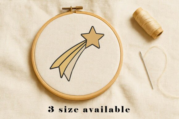 Review: Shooting Star Embroidery Design File