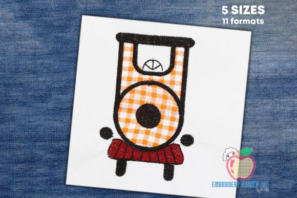Review: Simple Train Engine Applique for Holiday Crafts