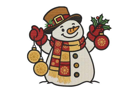 Review: Snowman Christmas Ornament Embroidery for Holiday Projects
