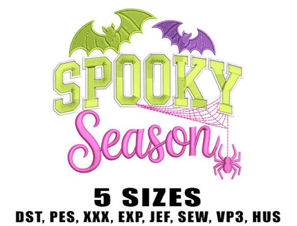 Spooky Season Neon Embroidery Design Review