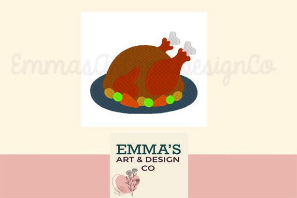 Turkey Dinner Machine Embroidery: A Designer's Review